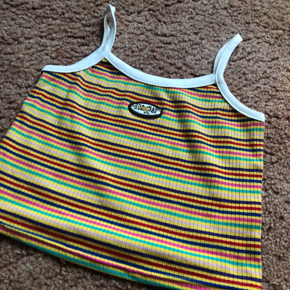 Groovy Stripped Cami - Picture 5 of 9